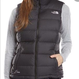North Face puffer jacket vest 550